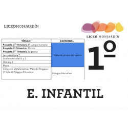 PACK LIBROS 1º E. INFANTIL 