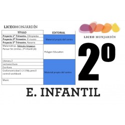PACK LIBROS 2º E. INFANTIL
